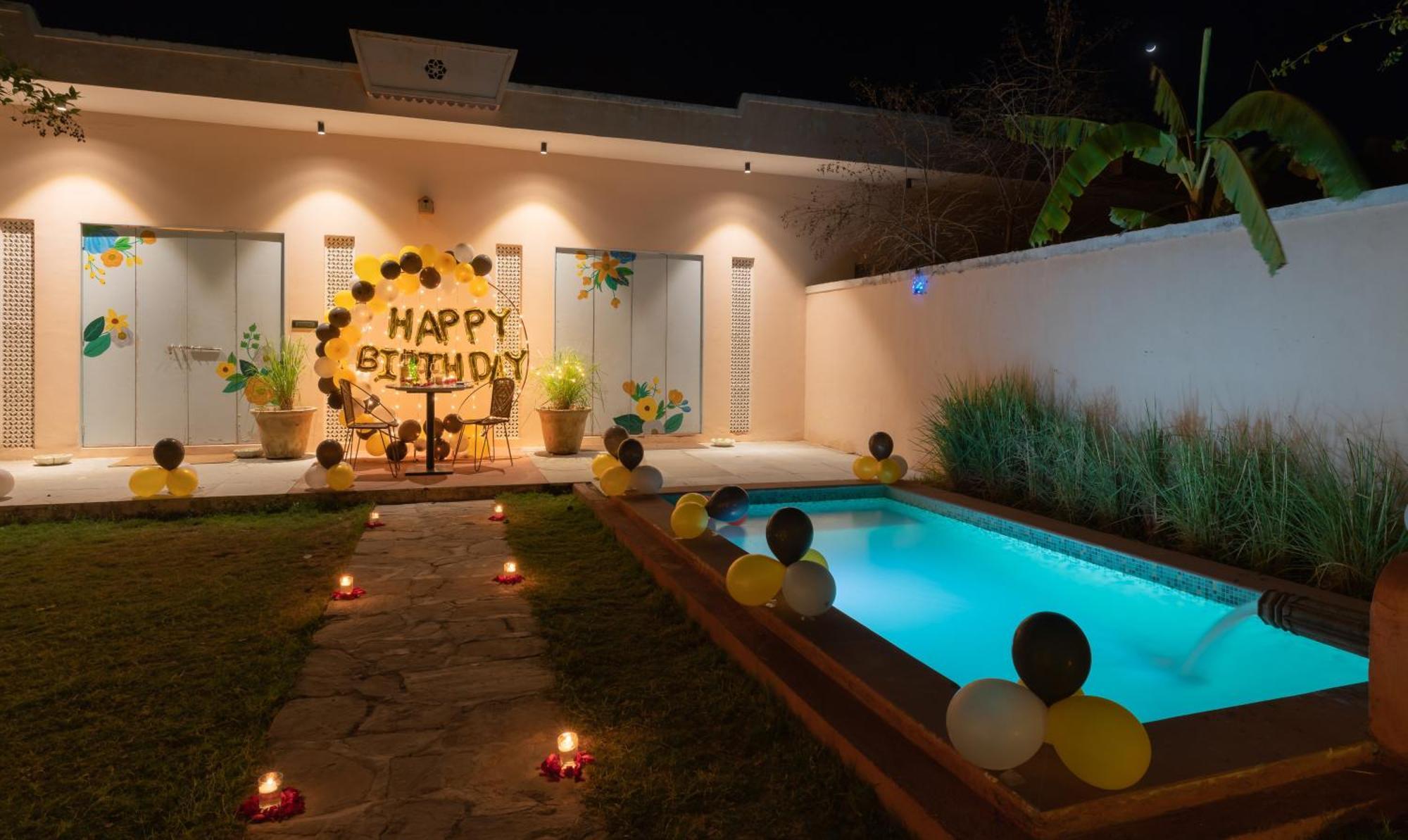 Parijat Private Pool Villa 1, 2 And 3 Bhk Udaipur Exterior foto